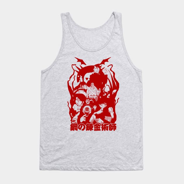 Homunculus (red) Tank Top by geekingink